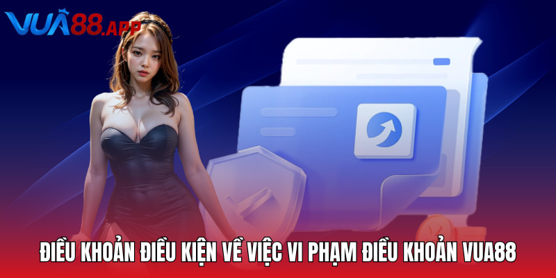 Điều khoản điều kiện về việc vi phạm điều khoản VUA88